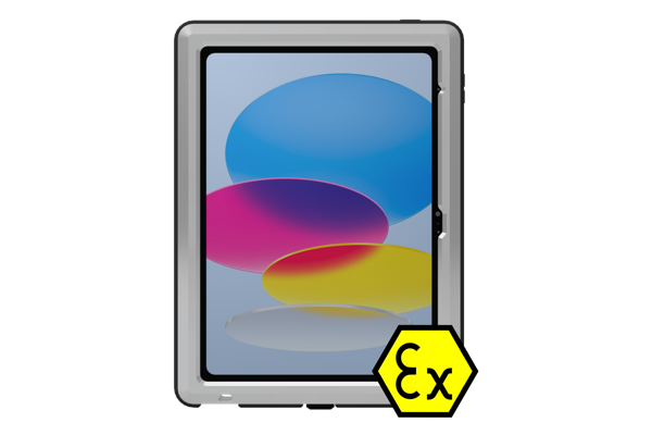 Atexxo Explosion Proof iPad A16 — ATEX Zone 2/22 converted Apple iPad 11 inch