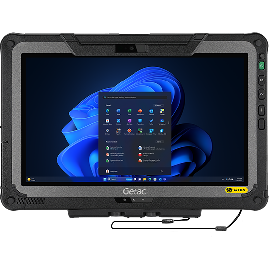 Getac F110-Ex — Zone 2 ATEX tablet